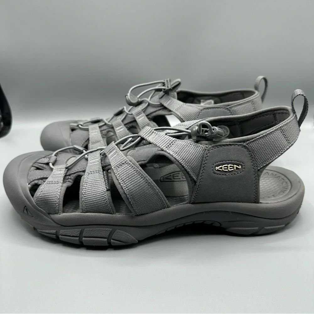 KEEN Men’s Newport H2 Closed Toe Water Sandals Men’s Size 17 Gray